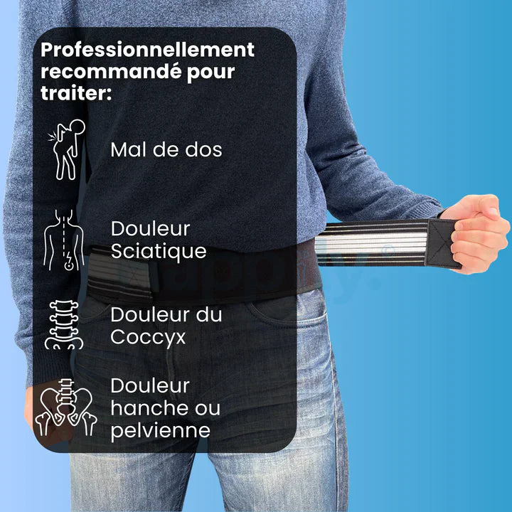 Soulagez Votre Sciatique : La Ceinture Anti-Douleur Innovante!